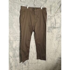 14th & Union Slim Fit Brown Wren Chino Pants Mens Size 38x32 New from Nordstrom
